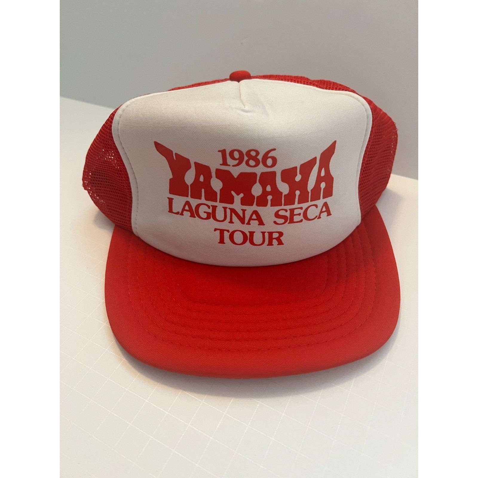 Vintage 1986 Yamaha Laguna Seca Tour Snapback Hat